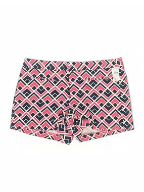 GAP Pink & Navy Geometric Bermuda Shorts